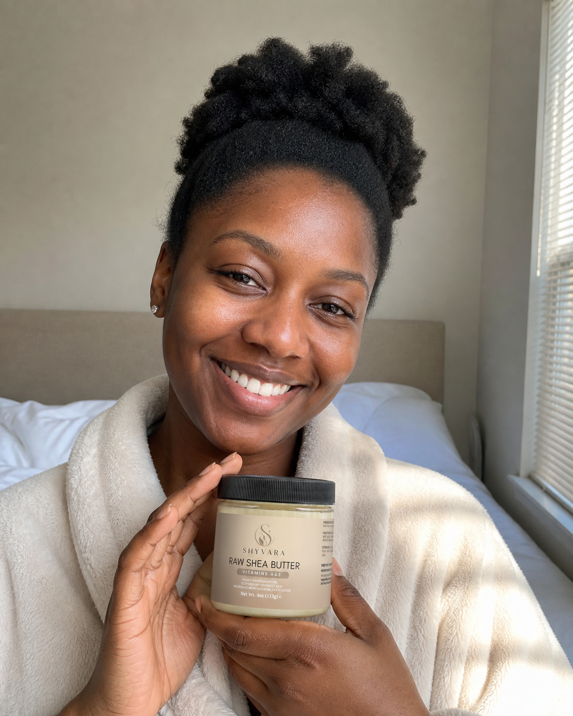 Customer ritual with Raw Shea Butter