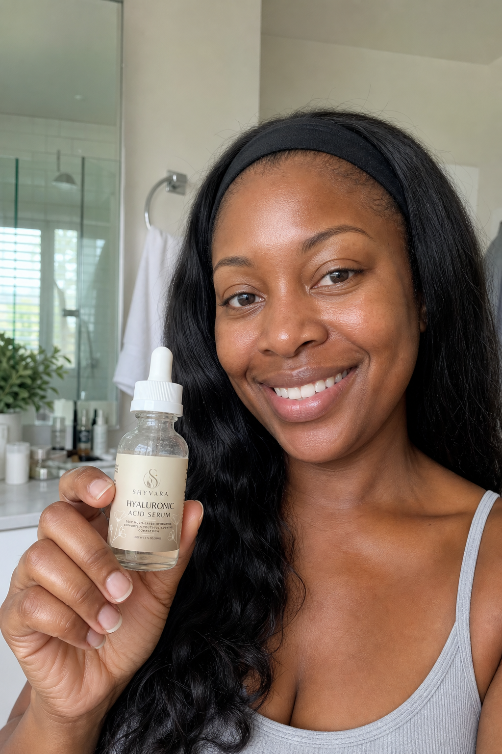 Customer ritual with Hyaluronic Acid Serum