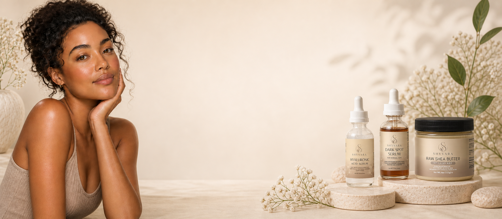Shyvara botanical skincare ritual